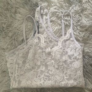 Fashion Nova Lace Glitter Bodysuit